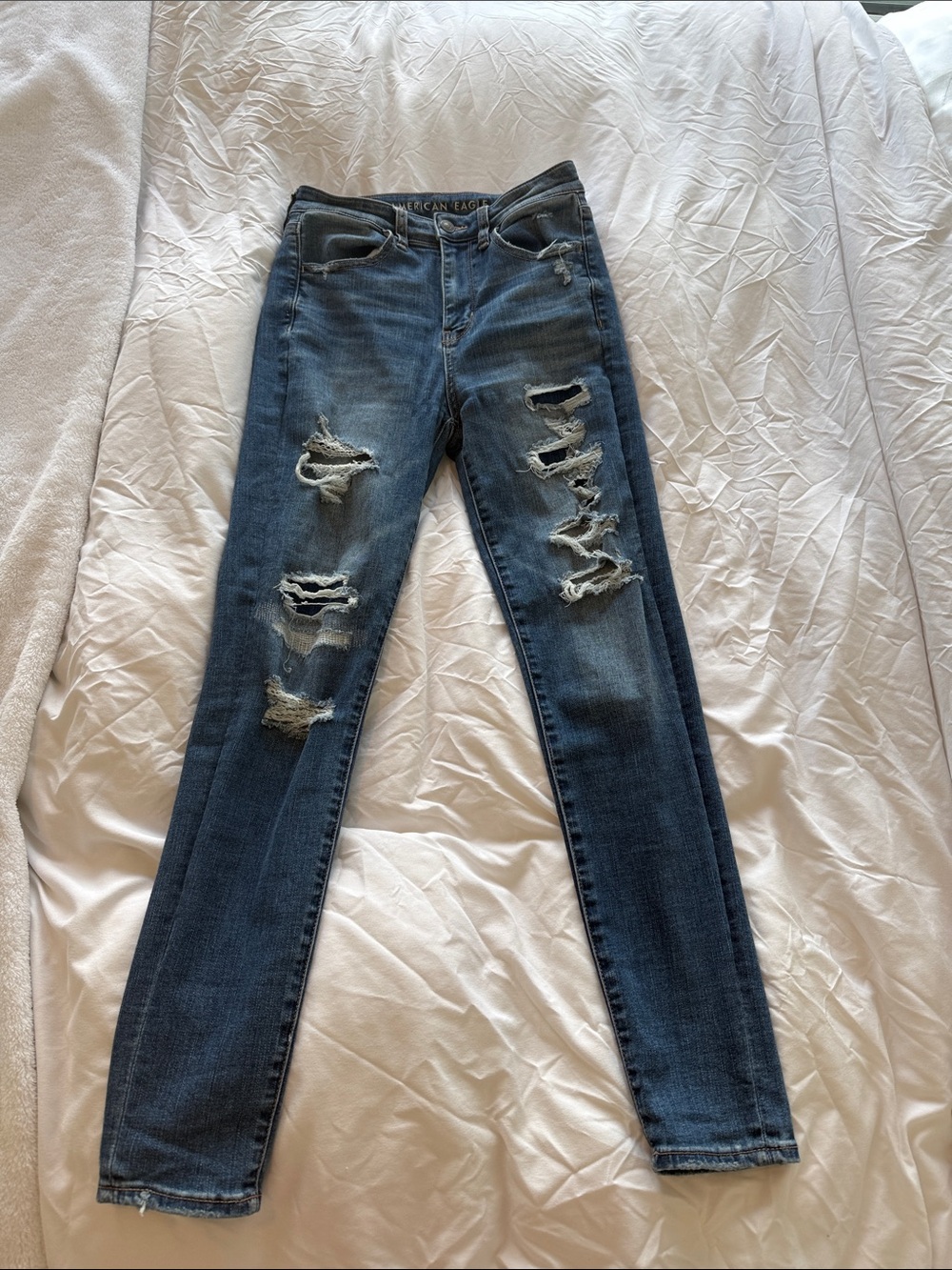 American Eagle Super High Rise Jegging